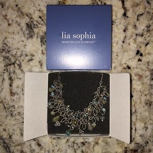 LIA SOPHIA Silver Tone Necklace